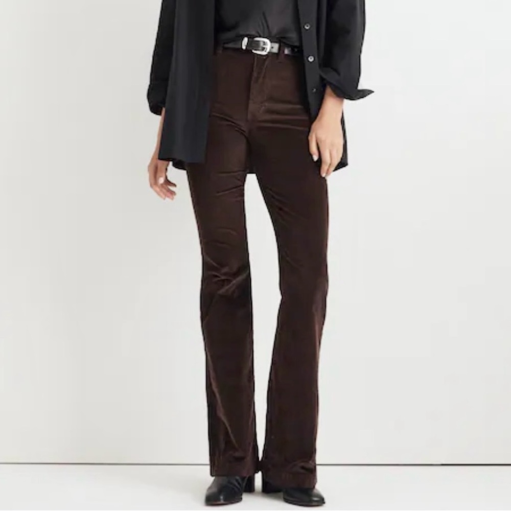 Madewell The Perfect Vintage Flare Pant in Corduroy